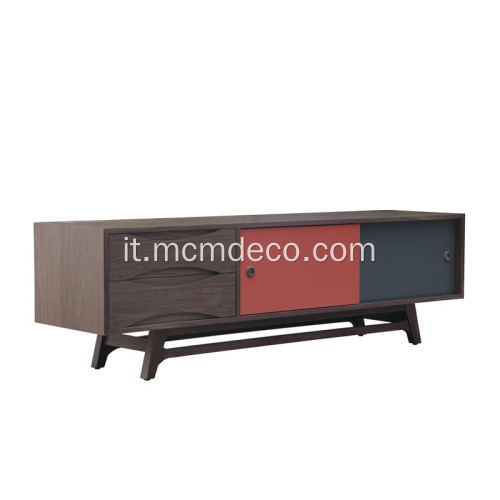 Supporto TV moderno in legno Finn Juhl